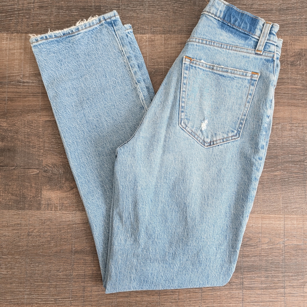 Abercrombie & Fitch Light Blue Denim Pants